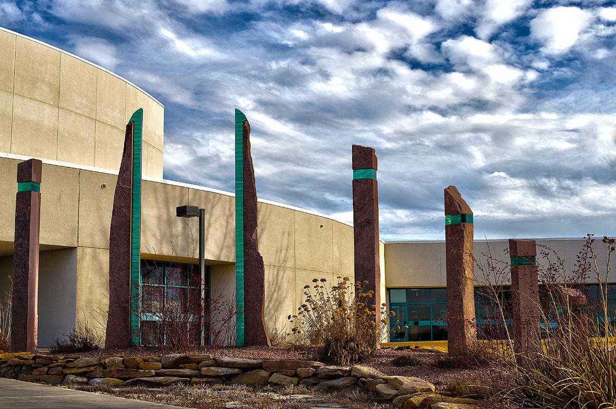 太阳集团娱乐场登陆网站的外观. Henderson Fine Arts Center